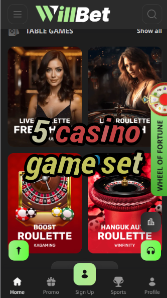 5 Casino Game Set - Complete Home Casino Kit-casinoorder.vip