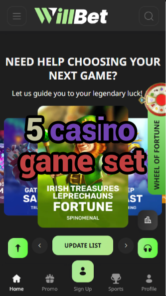 5 Casino Game Set - Complete Home Casino Kit-casinoorder.vip